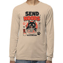 Send Noods Cat Ramen Men's Long Sleeve T-Shirt