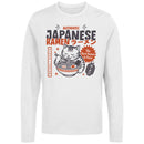 Japanese Ramen Cat Osaka Men's Long Sleeve T-Shirt