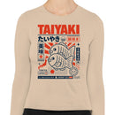 Taiyaki Fish Shaped Treat Tokyo Women's Long Sleeve