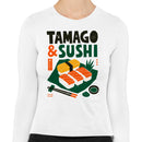 Tamago & Sushi Japanese Food Women's Long Sleeve Shirt