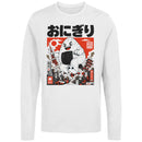 Onigiri Kaiju Monster Japanese Art Women's Long Sleeve