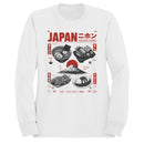Japan Food Ramen Sushi Takoyaki Men's Sweatshirt