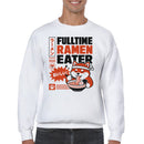 Cute Fox Anime Men's Sweatshirt - Fulltime Ramen Eater