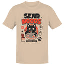 Send Noods Cat Ramen Parody Men's T-shirt