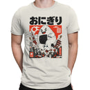 Onigiri Kaiju Monster Japanese Art Men's T-shirt