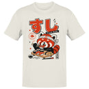 Sushi Fresh Rolls Red Panda Men's T-shirt
