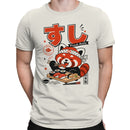 Sushi Fresh Rolls Red Panda Men's T-shirt
