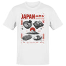 Japan Food Ramen Sushi Takoyaki Men's T-shirt