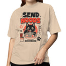 Send Noods Cat Ramen Parody Women's T-shirt