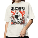 Onigiri Kaiju Monster Japanese Art Women's T-shirt