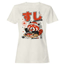 Cute Red Panda Eating Women's T-shirt