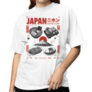 Japan Food Ramen Sushi Takoyaki Women's T-shirt
