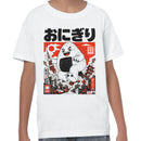 Onigiri Kaiju Monster Japanese City Youth T-shirt