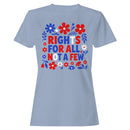 Rights For All Not A Few Floral Women's T-shirt