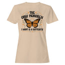 What You Focus On Grows Butterfly Floral T-shirt