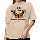 What You Focus On Grows Butterfly Floral T-shirt
