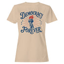 Democracy Forever Liberty Torch Women's T-shirt