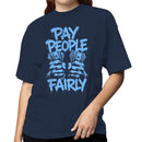 Women's T-shirt - Wage Equality Slogan