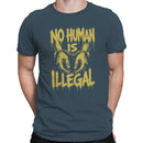 No Human Is Illegal Handcuffs Men's T-shirt