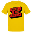 Patriotism Is Not Obedience Men's T-shirt
