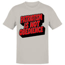 Patriotism Is Not Obedience Men's T-shirt
