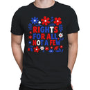 Rights For All Not A Few Floral Quote T-shirt