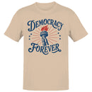 Men's T-shirt Democracy Forever Liberty Torch Graphic