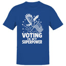 Voting Is My Superpower Eagle Men's T-shirt