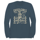 Sassy Girls Wear Boots Women's Sweatshirt