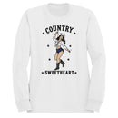 Country Sweetheart Western Pinup Women's Sweatshirt
