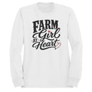 Farm Girl at Heart Women's Sweatshirt