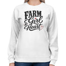 Farm Girl at Heart Women's Sweatshirt