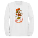 Boss Lady Retro Cowgirl Women's Sweatshirt