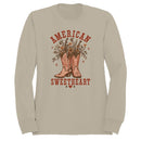 Women's Floral Sweatshirt - American Sweetheart Cowboy Boots