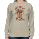 Women's Floral Sweatshirt - American Sweetheart Cowboy Boots