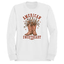 Women's Floral Sweatshirt - American Sweetheart Cowboy Boots