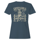Sassy Girls Wear Boots Western Cowgirl Women's T-shirt