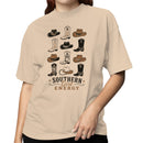Women's T-shirt Southern Girl Energy Western Style