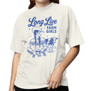 Women's T-shirt - Long Live Farm Girls Cowgirl