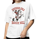 Southern Girls Raisin' Hell Cowgirl Women's T-shirt
