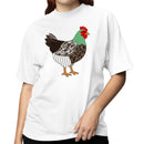 Patchwork Vintage Chicken Women's T-shirt