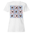 Farmhouse Chicken Floral Women's T-shirt