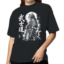 Bushido Cat Samurai Japanese Art Women's T-shirt
