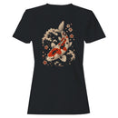 Japanese Koi Fish Cherry Blossoms Women's T-shirt
