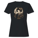 Japanese Geisha with Flowers Women's T-shirt