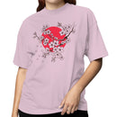 Japanese Cherry Blossom Red Sun Women's T-shirt