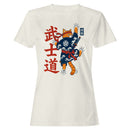 Bushido Samurai Cat Kanji Women's T-shirt
