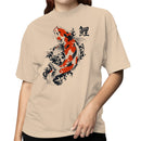 Japanese Koi Fish Kanji Water Art T-shirt