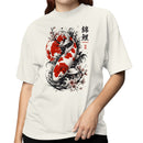 Koi Fish with Cherry Blossoms Women's T-shirt