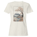 Mount Fuji Cherry Blossom Landscape Women's T-shirt